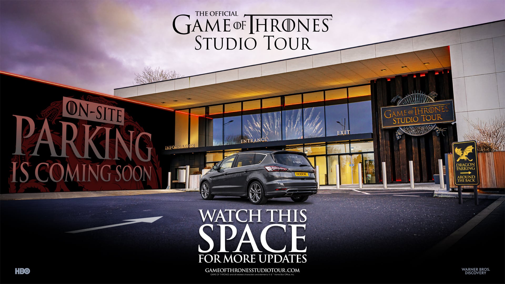 Green light for on-site parking at Game of Thrones Studio Tour is milestone for future growth